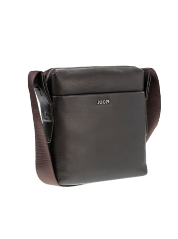 JOOP! Schultertasche 'Oregon Remus in Dunkelbraun 19,5 x 20,5 x 5 cm'
