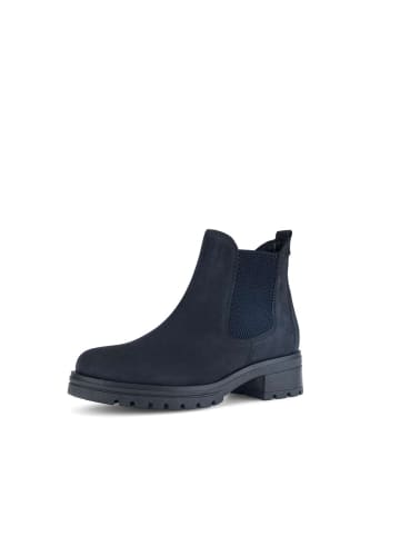 Gabor Comfort Chelsea Boots in blau