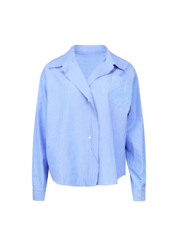 palpito Women Shirt in Blue Stripes
