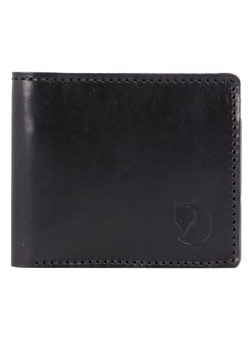 FJÄLLRÄVEN Övik Geldbörse Leder 11 cm in black