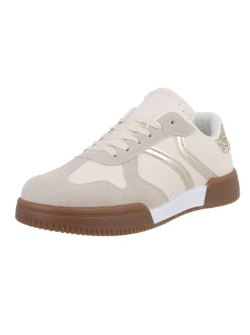 Ital-Design Freizeitschuh in Grau und Beige