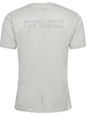 Newline Newline T-Shirt Men Statement Laufen Herren Schnelltrocknend in OYSTER MUSHROOM MELANGE