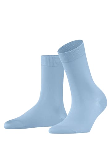 Falke Cotton Touch Socke in Crystal bl