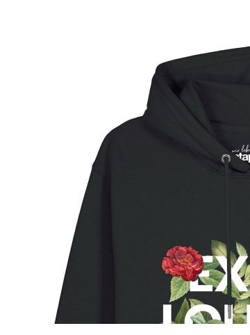 wat? Apparel Sweatshirt Exist Loudly in Schwarz