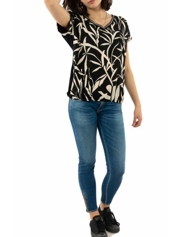 Geisha V-Kragen T-Shirt für Damen in uni