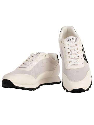 Armani Exchange Sneaker in Weiß/Schwarz