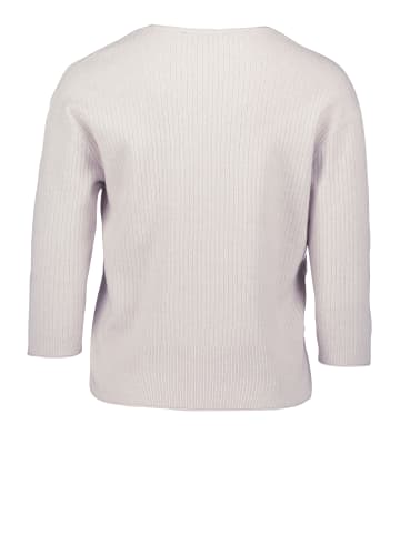 Betty Barclay Feinstrickpullover mit V-Ausschnitt in Light Beige Melange