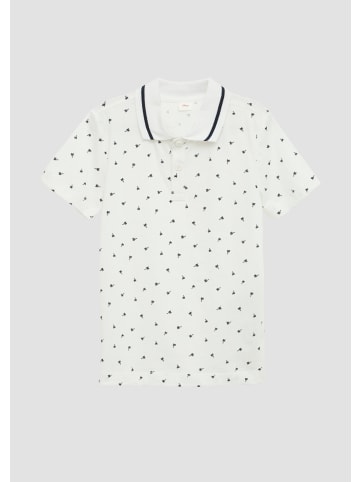 s.Oliver Polo-Shirt in 01A3_weiß