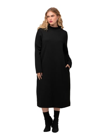 Ulla Popken Midikleid in schwarz