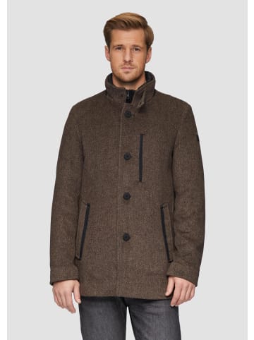 s.Oliver Outdoor-Mantel in 89W3_dunkelbraun