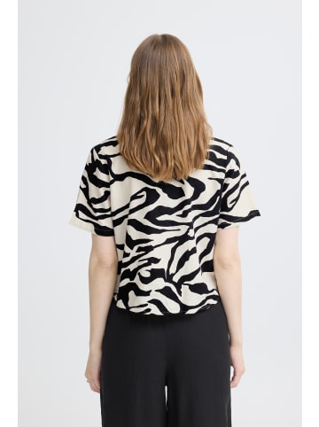 ICHI Hemd kurzarm IHLINNO Loose fit in GRAPHIC ANIMAL