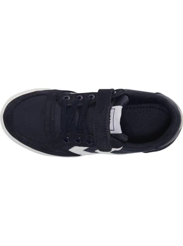 Hummel Kinder Sneaker "Slimmer Stadil Low Jr" in Blau