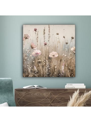 MuchoWow Leinwand bilder Blumenfeld (BxH)