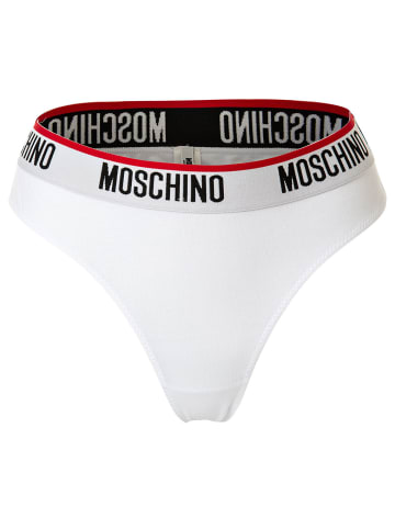 Moschino Slip 2er Pack in Weiß