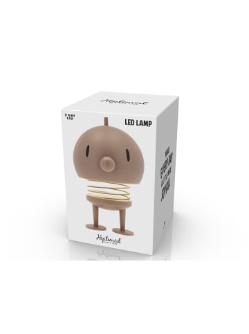 Hoptimist LED Lampe Soft Bumble in Choko