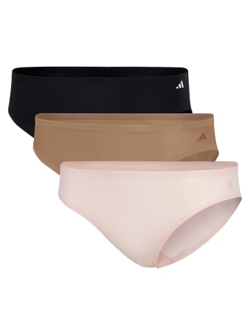 adidas 3er Pack Bikinislip Active Light Flex in Mehrfarbig
