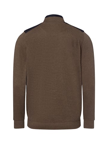 Andrew James Sweatjacke in camel - 0001