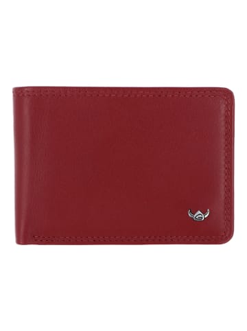 Golden Head Polo Geldbörse RFID Schutz Leder 11 cm in rot