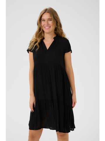 Kaffe Kleid KAmarianah A-shape in Black Deep
