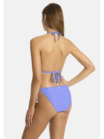 Sea Level Varsity Bikini Unterteil in COBALT