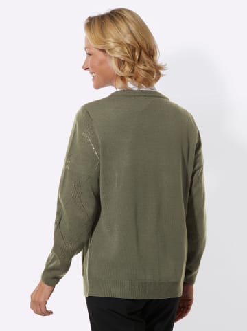 WITT WEIDEN Strickjacke in khaki