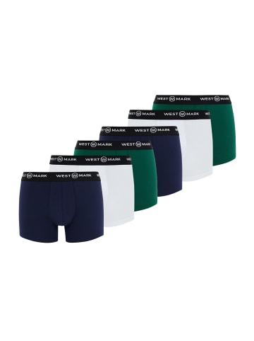 Westmark London Retro Short / Pant Oscar in Navy / White / Green