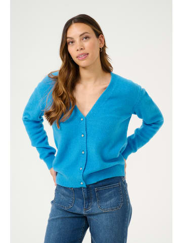 Kaffe Strickjacke KAsylvie Regular fit in Malibu Blue