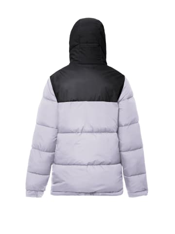 MO Wattierte Steppjacke in Lavendel Schwarz