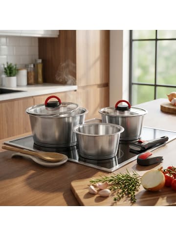 Kuppels Topf QUICK CLACK PRO in silberfarben