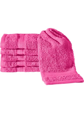 REDBEST Frottier Gästetuch 6er-Pack Chicago in pink