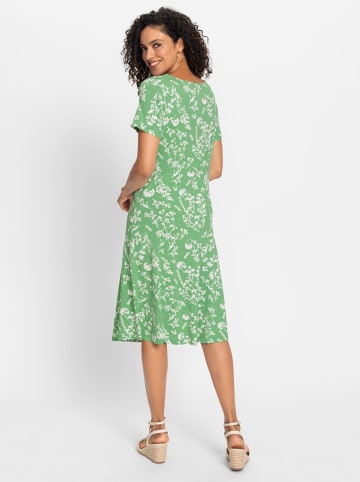 WITT WEIDEN Jersey-Kleid in apfel-ecru-bedruckt