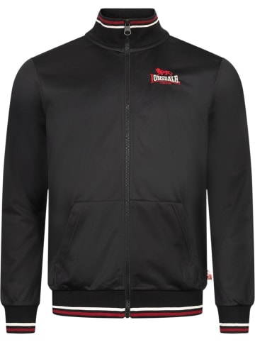 Lonsdale Trainingsjacke "Irthing Herren Trainingsjacke normale Passform" in Schwarz