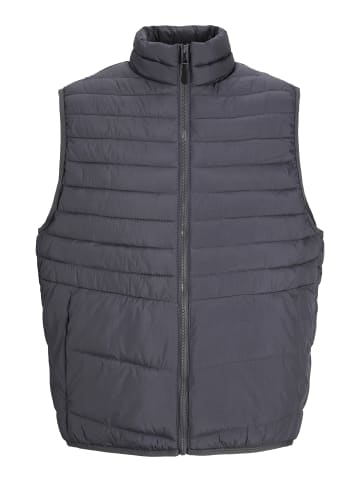 Jack & Jones Steppweste in Asphalt