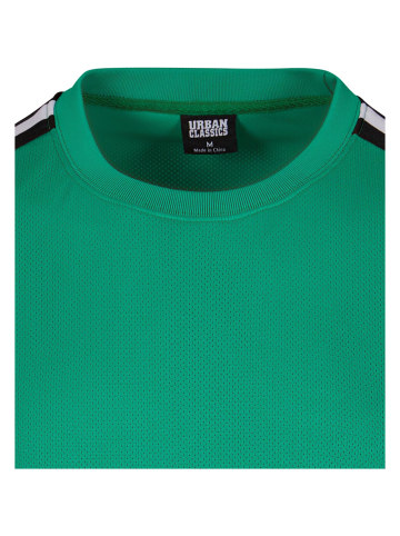 Urban Classics Mesh-T-Shirts in ferngreen