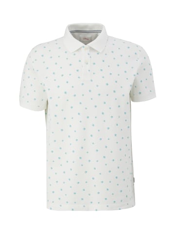 s.Oliver Polo-Shirt in 01A0_weiß