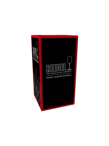 RIEDEL Glas Highball Longdrinkglas Laudon 395 ml in Schwarz