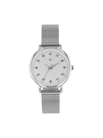 Tom Tailor Quarzuhr Alloy/Edelstahl, IP silber in Silber
