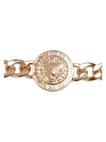 Urban Classics Urban Classics Unisex Big Plate Bracelet in gold