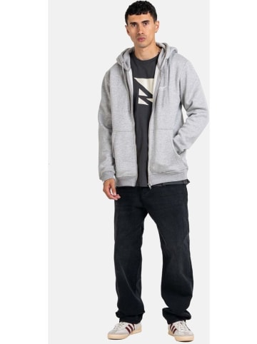 Reell Hoodie "Staple Logo Zip Hoodie" in Grau