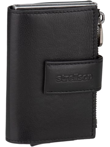 Strellson Geldbörse Carter C-Four E-Cage SV8 in Black