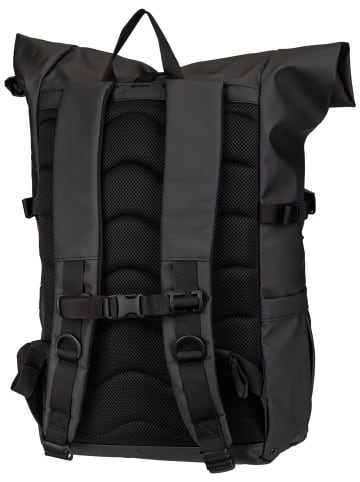 SANDQVIST Rucksack Stream Rolltop Backpack L in Black