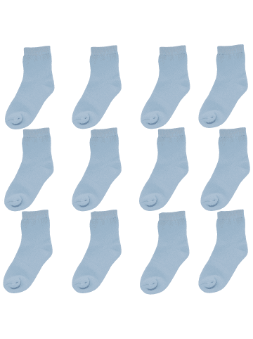 Yalion 12er-Set Yalion Baby Langsocken – bequem, weich & alltagstauglich, blau