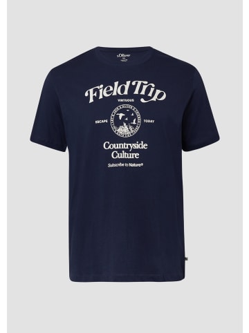 s.Oliver T-Shirt in 59D1_navy
