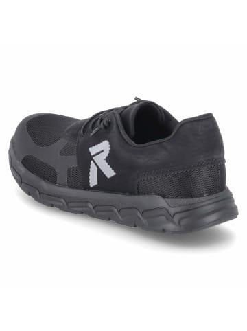 rieker Schnürhalbschuh in schwarz