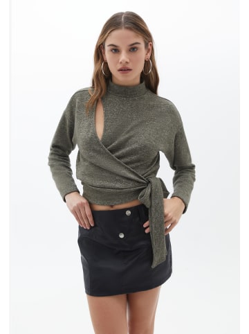 OXXO Pullover DEEP LICHEN GREEN MELANGE