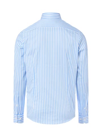 Finshley & Harding Hemd in weiß hellblau - 0017