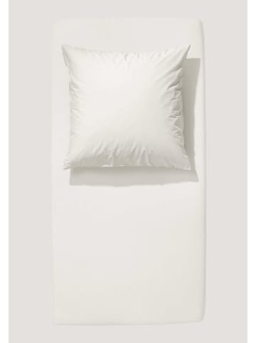 Hessnatur Satin Spannbettlaken in naturweiss