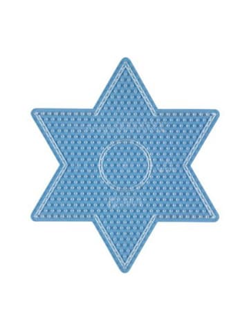 Hama Stiftplatte Großer Stern für Midi-Bügelperlen in transparent