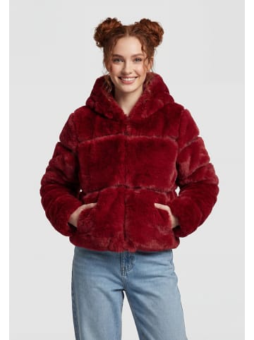 taddy Women Jacket in Wine Red