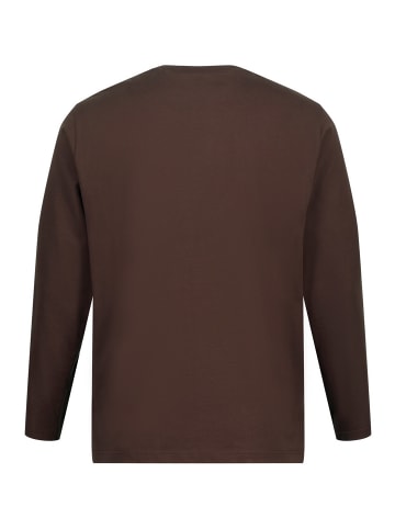JP1880 Kurzarm T-Shirt in espresso
